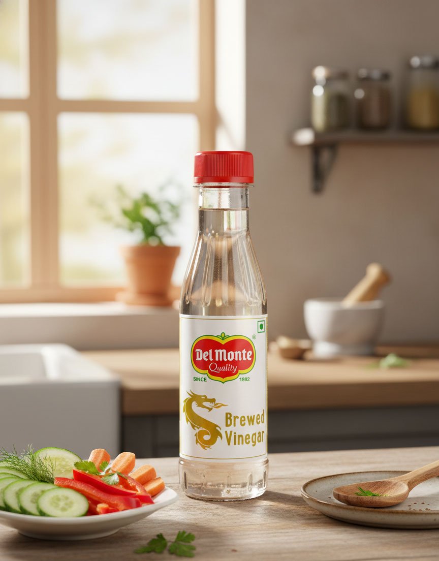 Del Monte  Brewed Vinegar Pet  190ml